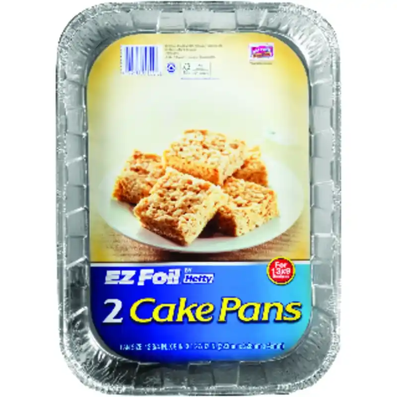 Ez Foil 9 In. W X 13 In. L Cake Pan 2 Pc