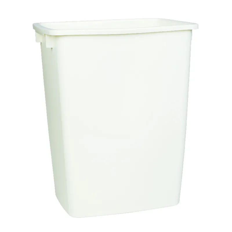 9 Gallon Bisque Plastic Open Top Trash Can - Model 2806-tp-bisqu