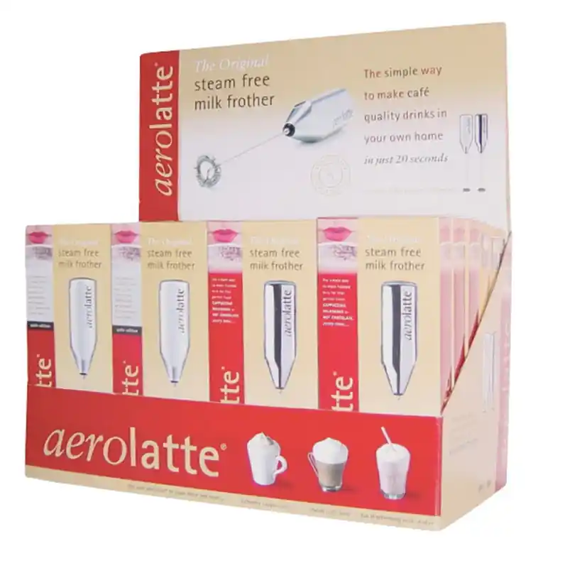 Aerolatte Chrome Stainless Steel Milk Frother