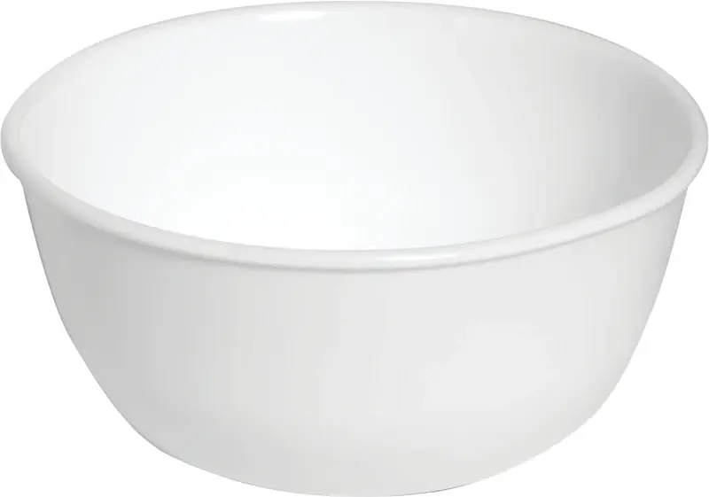 28 Oz Winter Frost Glass/porcelain Soup/cereal Bowl 6.25 In. D 1 Pk