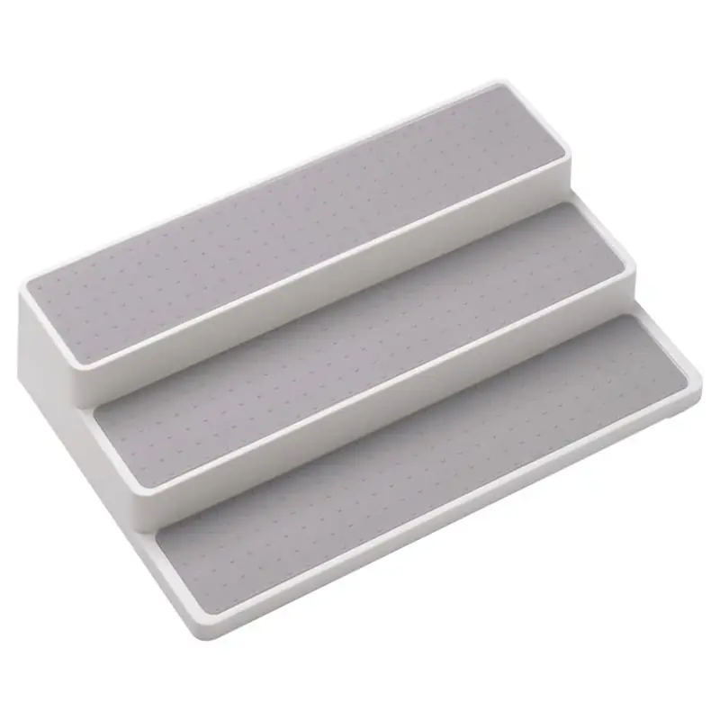 White Plastic Shelf Organizer 15 X 10 X 3 Inches Model 64222