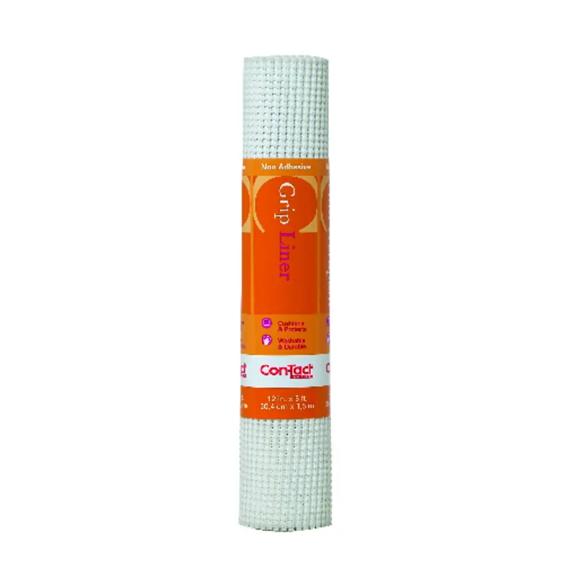 Beaded Grip 5 Ft. L X 12 In. W White Non-adhesive Shelf Liner