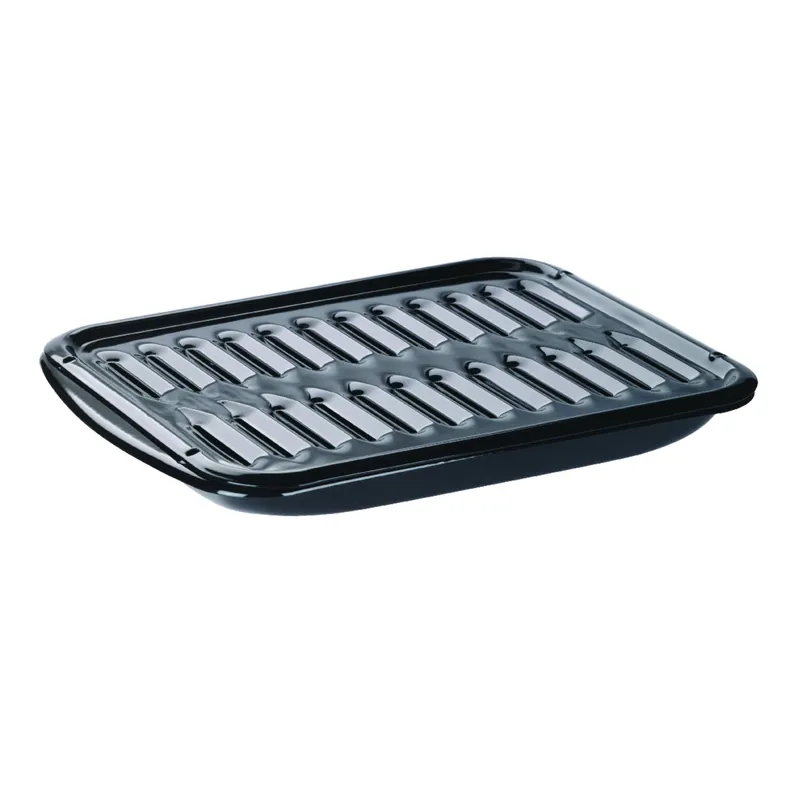 Black Porcelain Air Fry, Bake And Broil Pan 16 In. X 13 In.