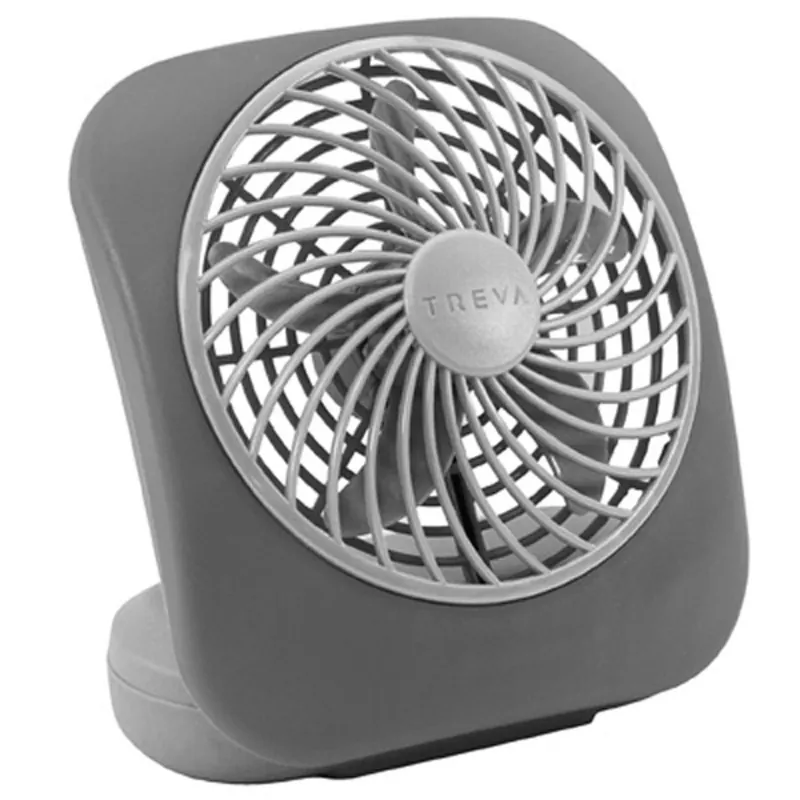 6.29 In. H X 5 In. D 2-speed Battery Personal Fan