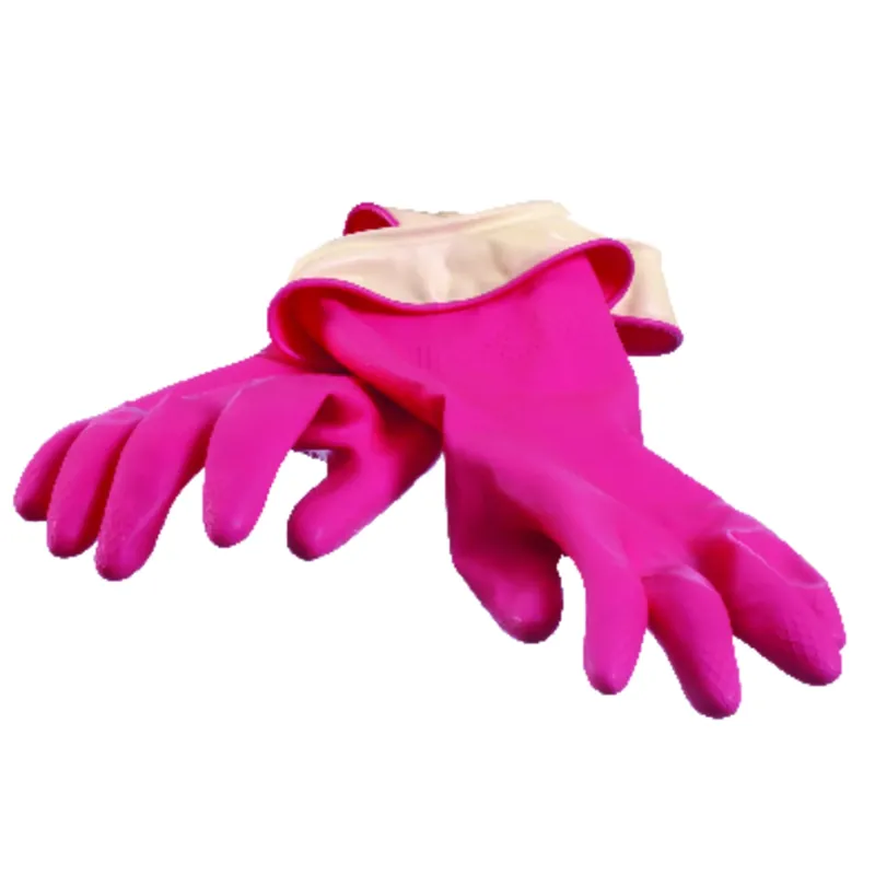 Latex Cleaning Gloves S Pink 1 Pair
