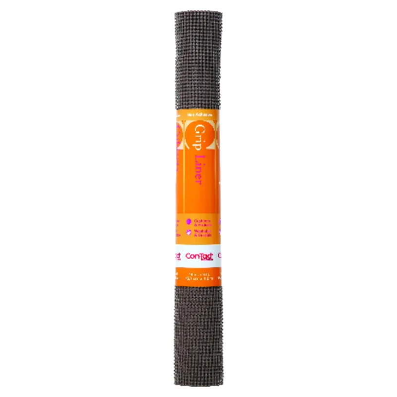 Beaded Grip 5 Ft. L X 18 In. W Chocolate Non-adhesive Shelf Liner