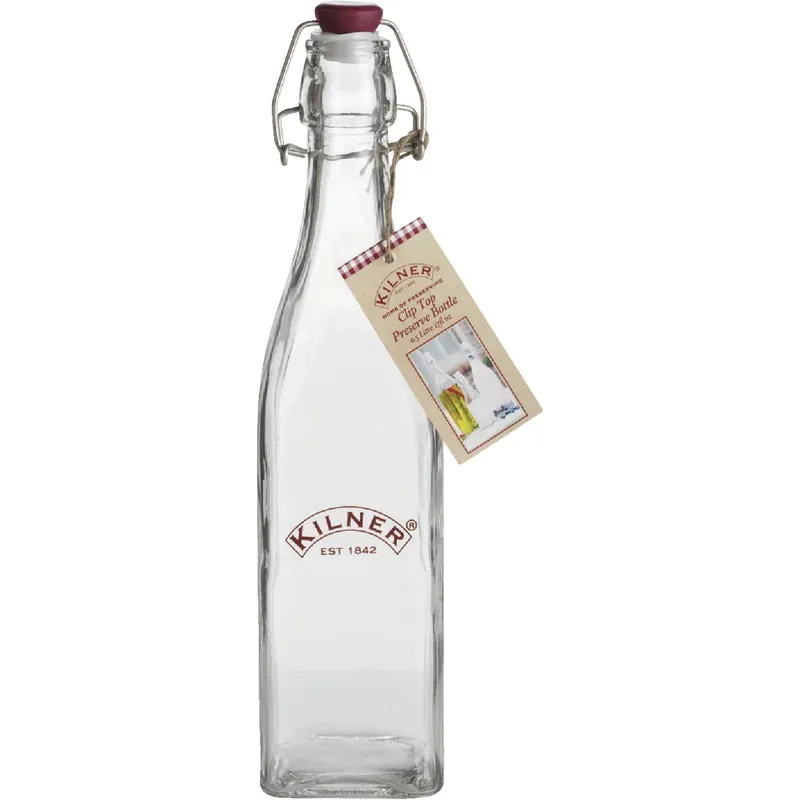 16 Oz Clear Preserver Bottle 1 Pk