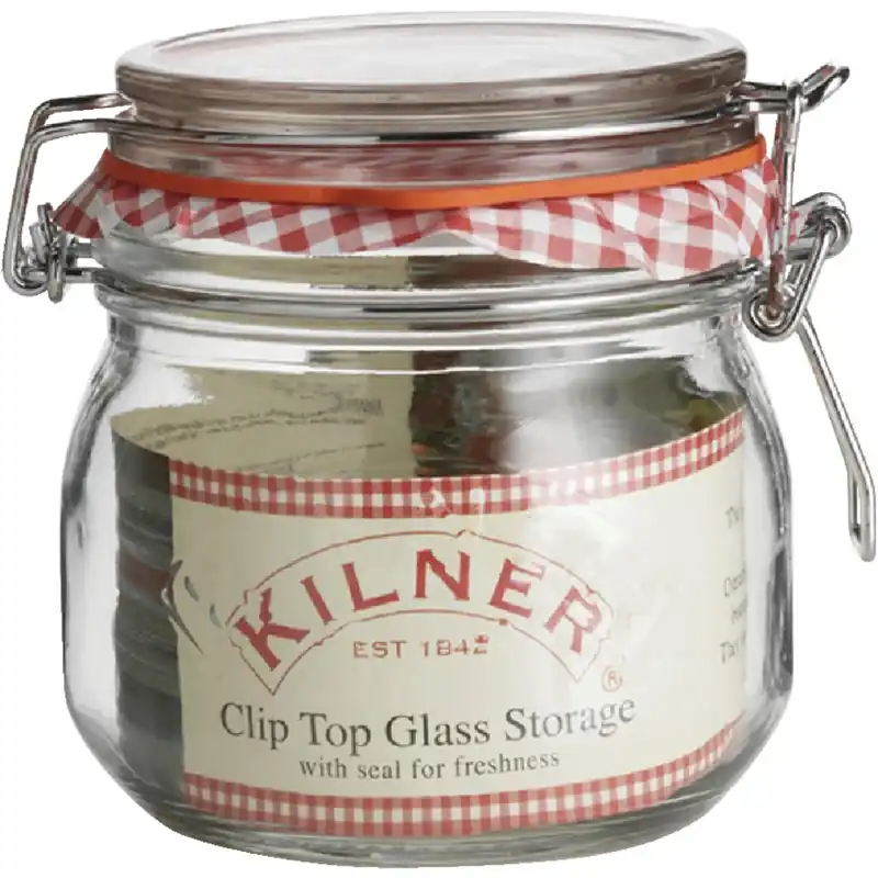 17 Oz Clear Storage Jar 1 Pk