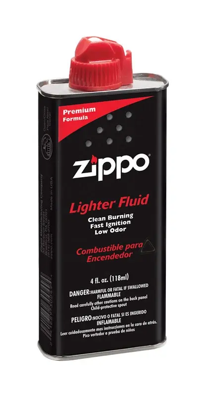 Black Lighter Fuel 4 Oz 1 Pk