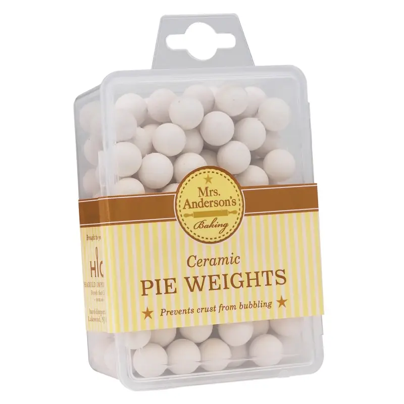 Mrs. Anderson‘s White Ceramic Baking Weight Pie Beans