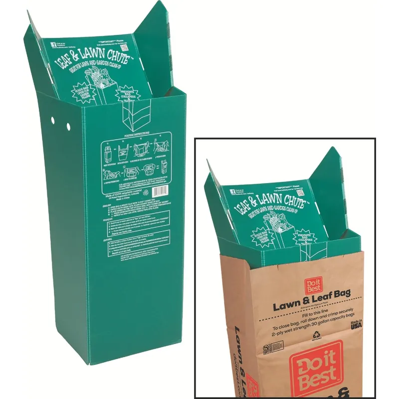 30 Gal Lawn & Leaf Bag Holder Open 1 Pk