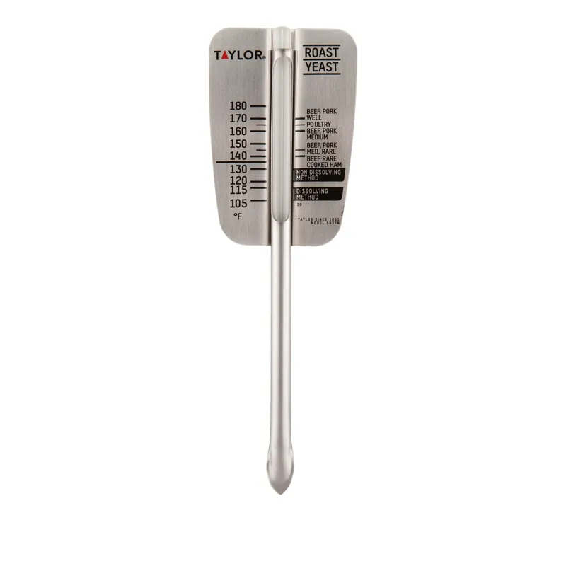 Kitchen Thermometer, Roast/yeast, Stainless Steel, 6.5-in.