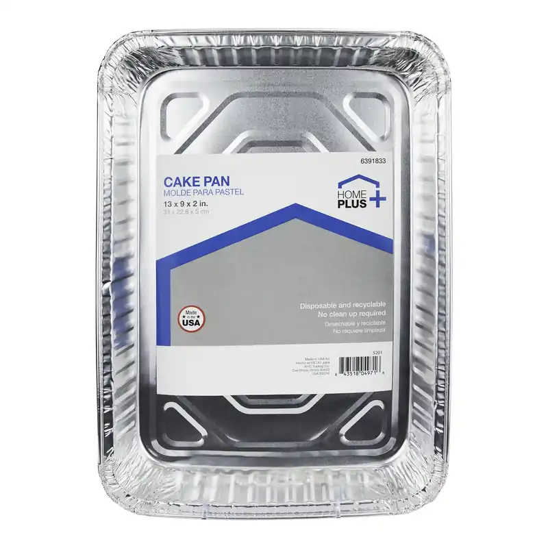 Durable Foil 9 In. W X 13 In. L Cake Pan Silver 1 Pk