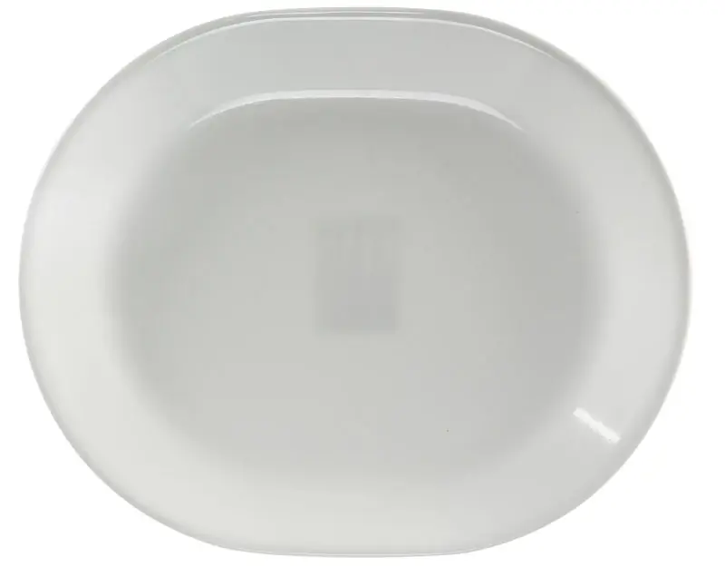 Winter Frost Glass Winter Serving Platter 12-1/2 In. D 1 Pk