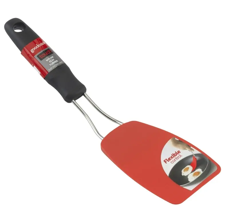 Touch Black/red Nylon/stainless Steel Flex Turner