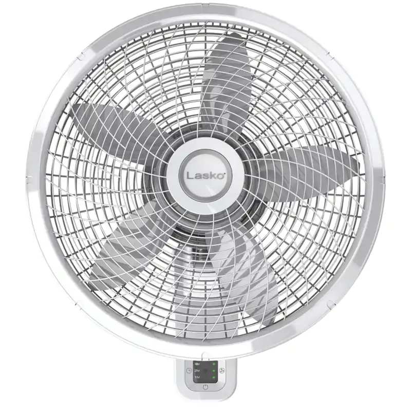 22.5 In. H X 18 In. D 3 Speed Oscillating Wall Mount Fan With Remote Control