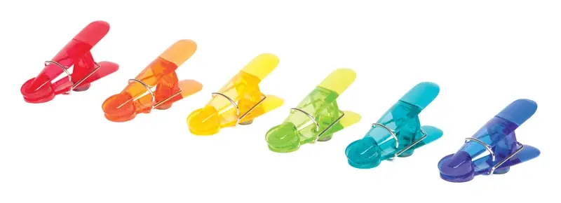 Assorted Abs/tpr Magnetic Bag Clips
