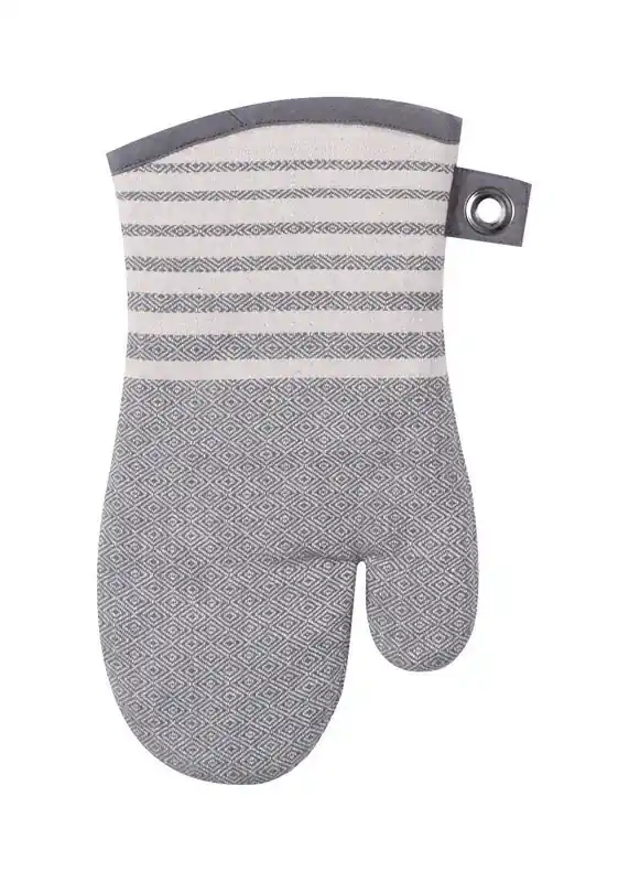 Graphite Cotton Oven Mitt