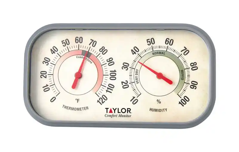 Color Track Hygrometer & Thermometer Combo
