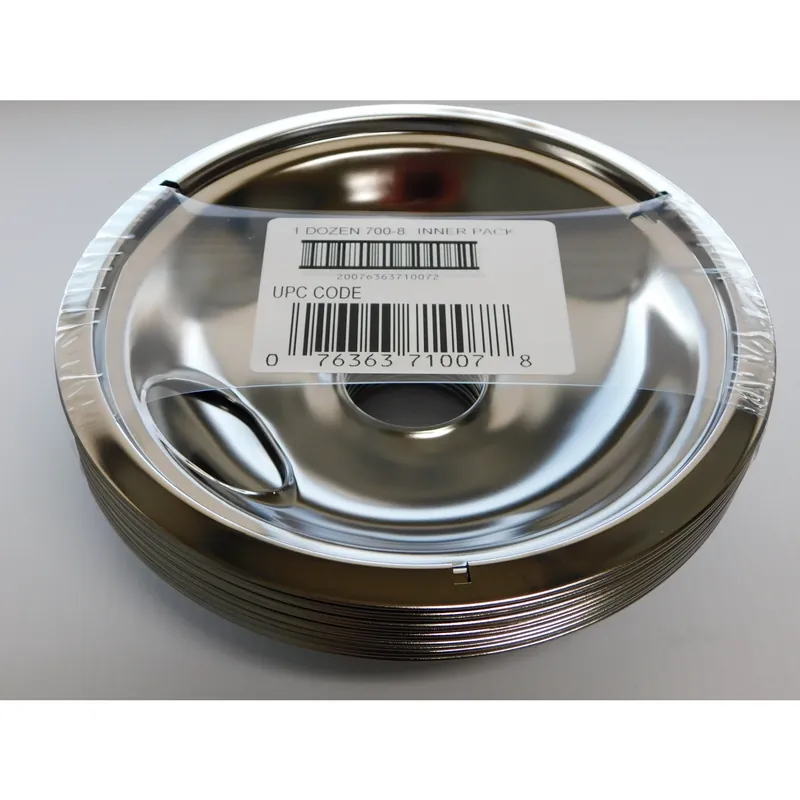 Steel Reflector Bowl 8 In. Wide For Electric Ranges
