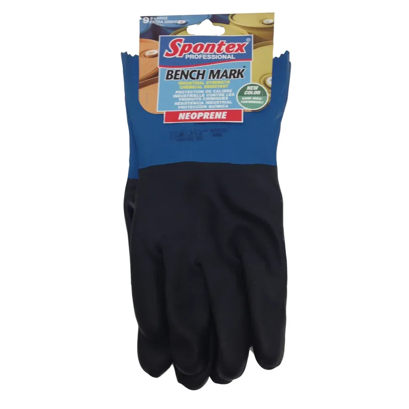 Bench Mark Neoprene Cleaning Gloves Xl Black 1 Pk