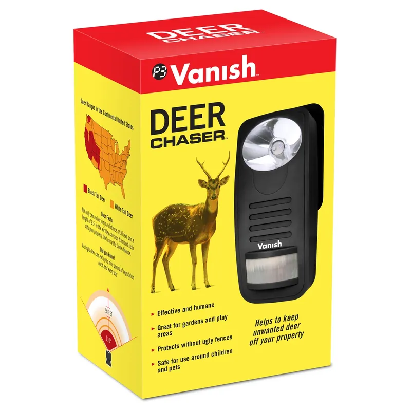 Deer Chaser Battery-powered Electronic Pest Repeller For Deer - Model P7841
