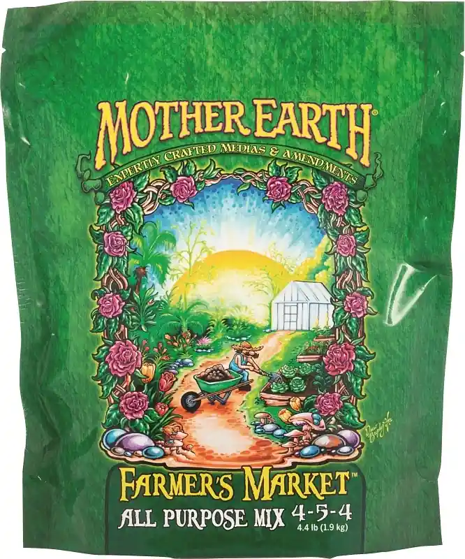 Farmers Market All Plant 4-5-4 Granular Fertilizer 4.4 Lb For Hydroponics