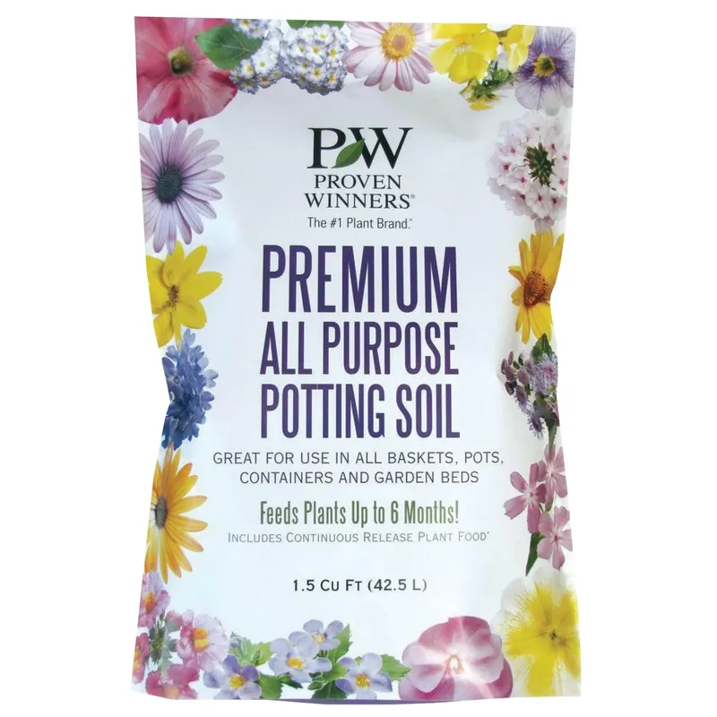 Premium All Purpose Potting Soil 1.5 Cu Ft - Professional Grade Blend