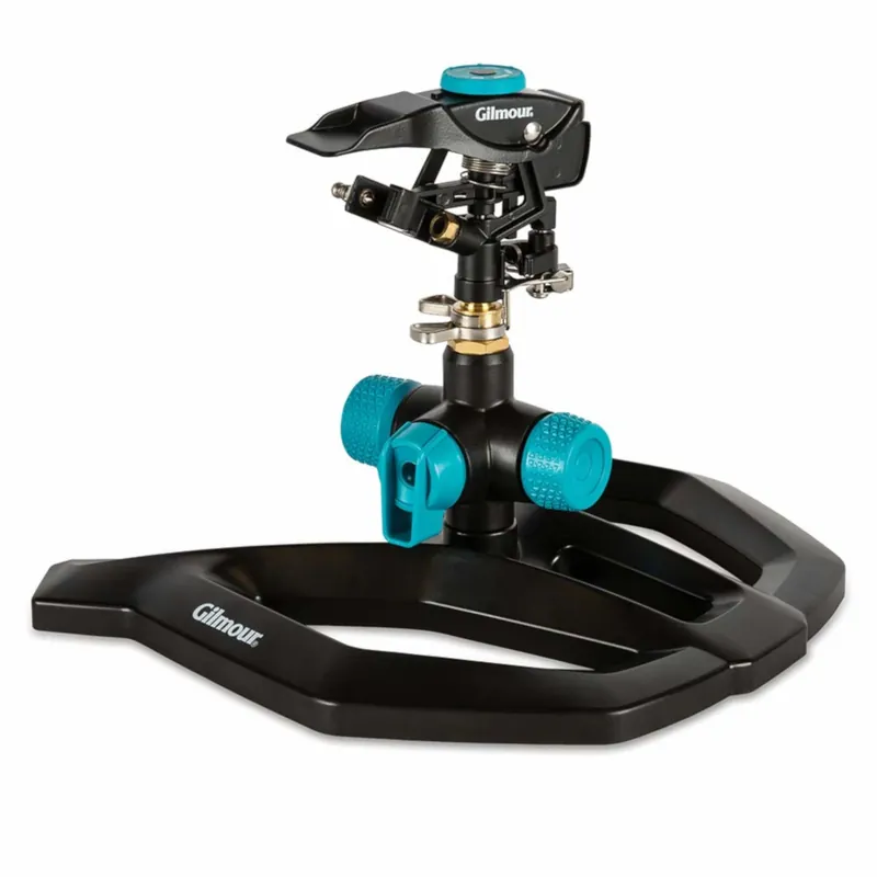 Heavy Duty Plastic Elevated Base Impact Sprinkler 5800 Sq Ft Coverage Area