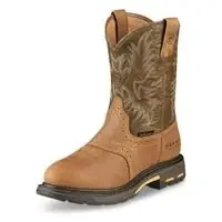 Men‘s Workhog Pull-on H2o Boot 13 Ee Aged Bark/army Green