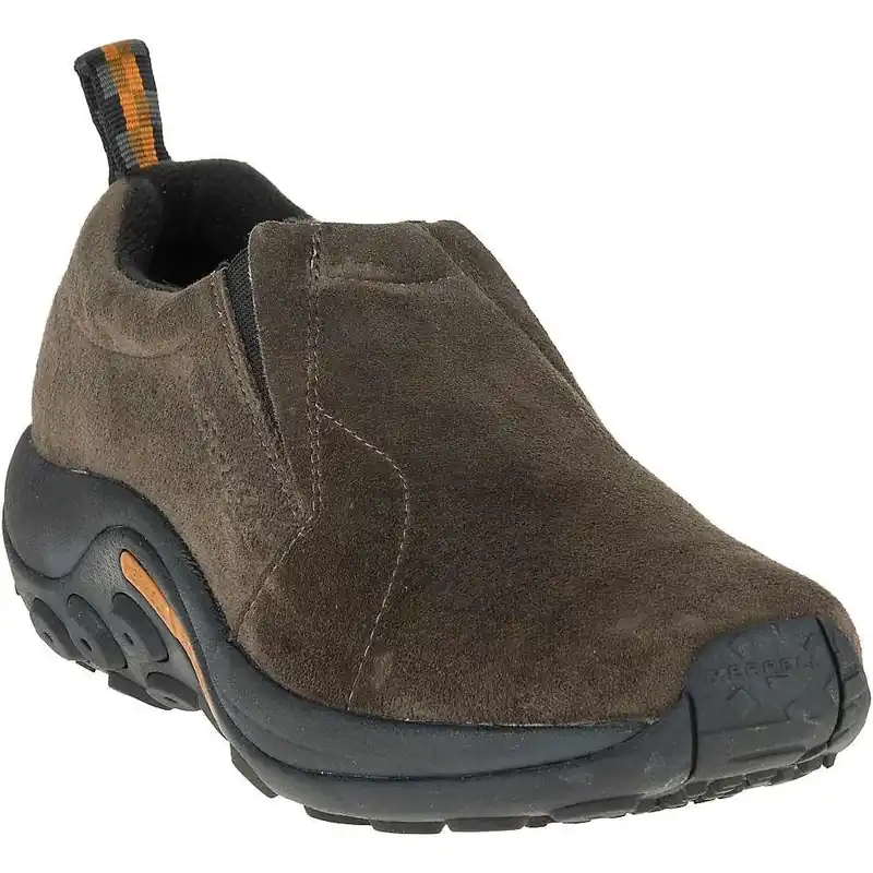 Men‘s Jungle Moc Slip-on Shoe - Size 9.5 Wide - Gunsmoke Leather