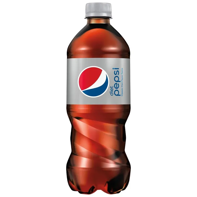 Diet Pepsi Cola Soft Drink - 20 Fluid Ounce Bottle