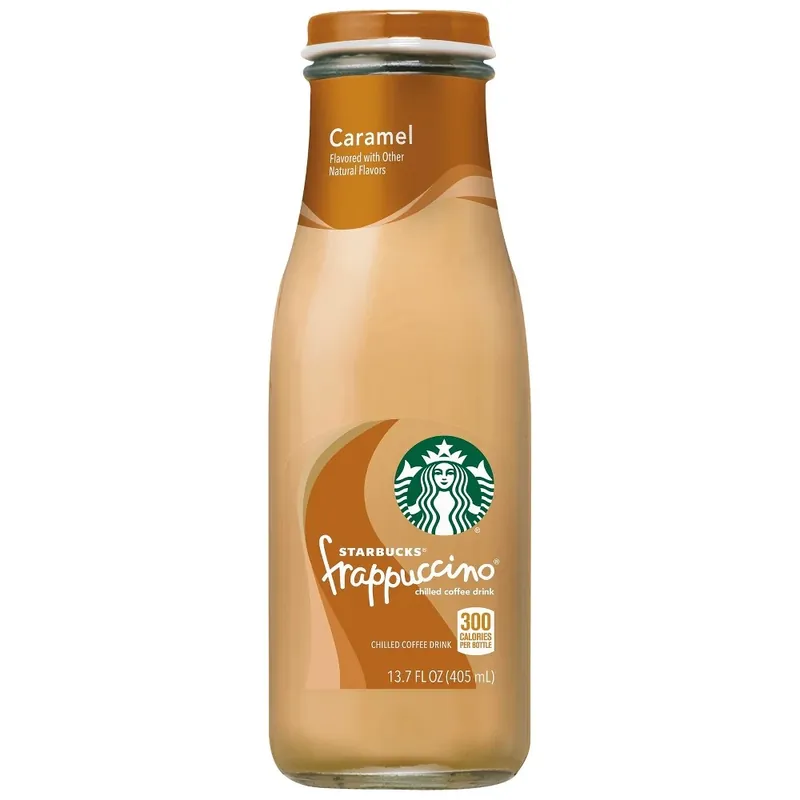 Frappuccino Caramel Coffee Drink, 13.7 Fl Oz Glass Bottle