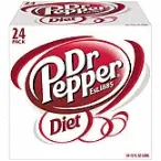 Diet Dr Pepper - 24pk/12 Fl Oz Cans