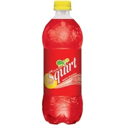 Squirt Ruby Red Naturally Flavored Citrus Soda, 20 Fl. Oz.