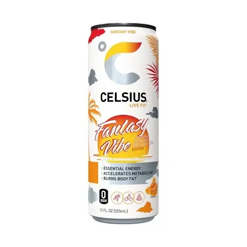 Sparkling Fantasy Vibe 12 Ounce Beverage - Refreshing Energy Drink