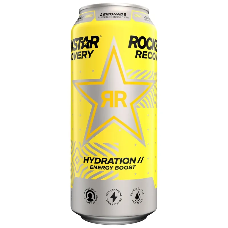Recovery Lemonade 16 Ounce Energy Drink - Refreshing Citrus Flavor