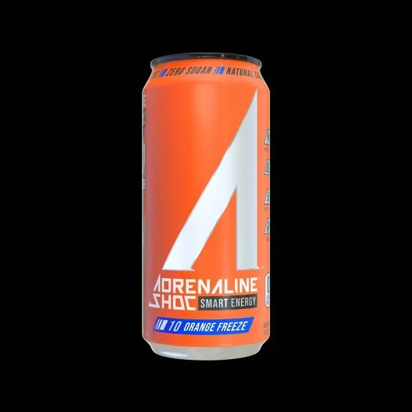 A-shoc 16 Ounce Orange Freeze Energy Drink