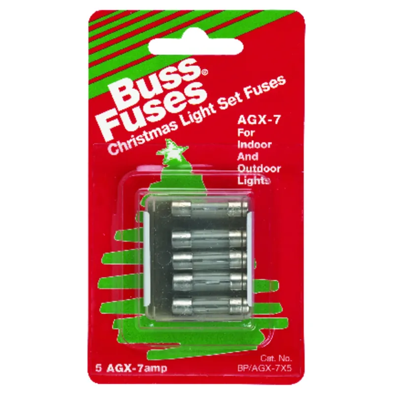 7 Amps Fast Acting Fuse 5 Pk