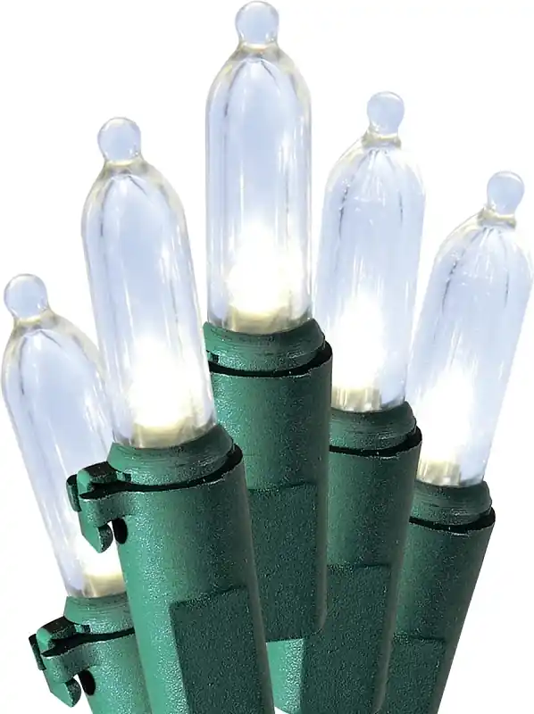 V40831-49 50-lamp Led Christmas Light Set, 13.58 Ft, Cool White