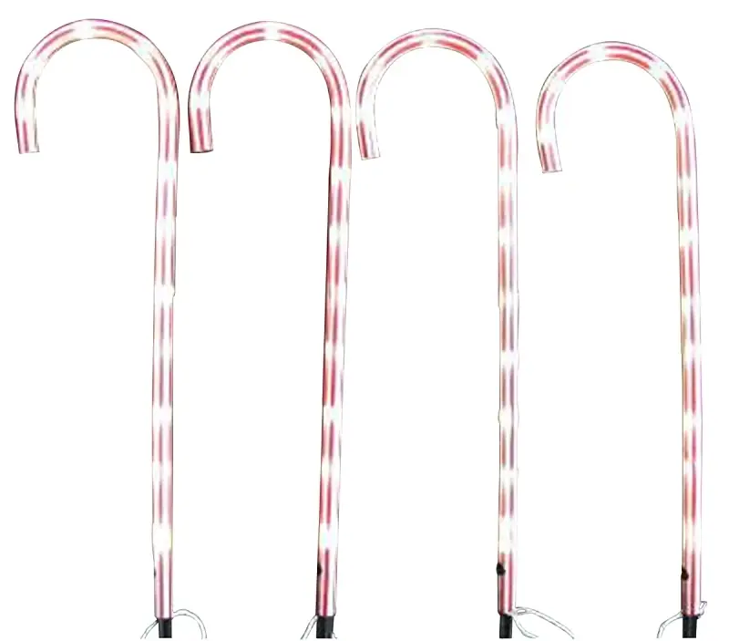 27 Inch Pre-lit Candy Cane Decor - Model 19459
