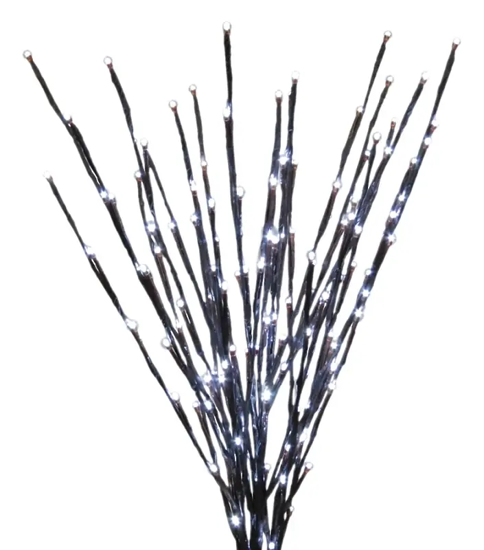 Led Branch Light, Brown With 140 Pure White Lights, 36-in.