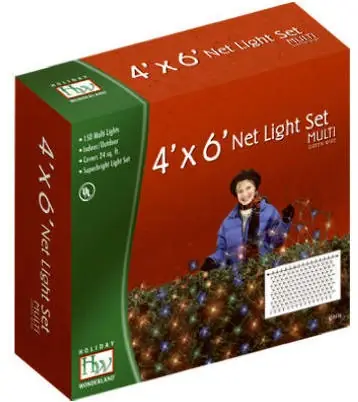 150ct Multi Color Net Set
