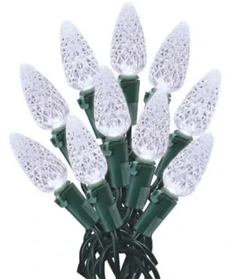 Noma Inliten 47871-88 Cool White C6 Led Light Set 70 Ct.