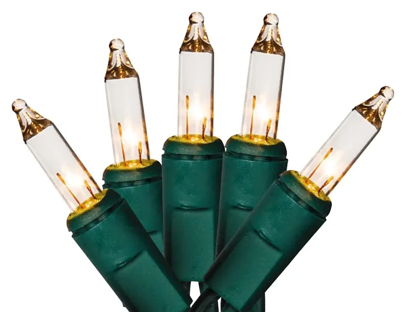 150-lamp Net Light Set, 120v, 61.2w, Incandescent, Clear