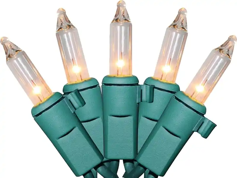 V4000-49 100-lamp Clear Mini Light Set For Indoor/outdoor Use