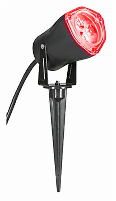 Super Bright Red Led Outdoor Spotlight For Seasonal Decorations