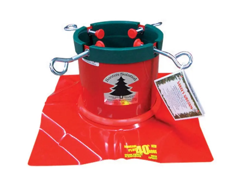 Santa‘s Solution Original Tree Stand, 8 To 9-ft. Trees, Steel