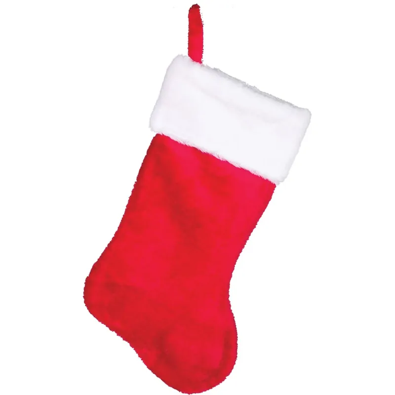 17 In. Plush Red Stocking 198066