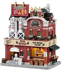 35034 Derby & Sons Brewing Co. Christmas Village Display